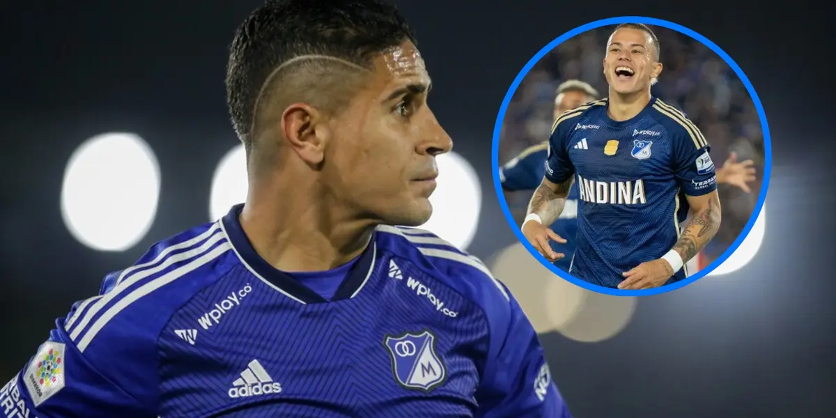 Daniel Cataño con la camiseta de Millonarios- Fotos: RCN, Noticias Caracol