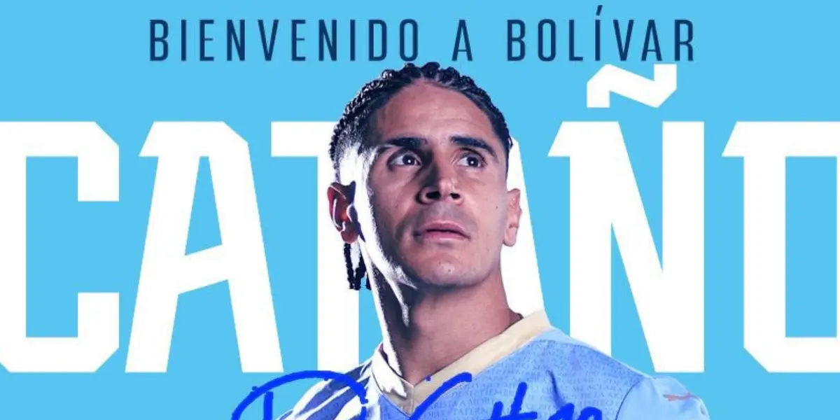 Daniel Cataño es presentado en La Paz y mira la reacción de los hinchas Foto: Club Bolivar