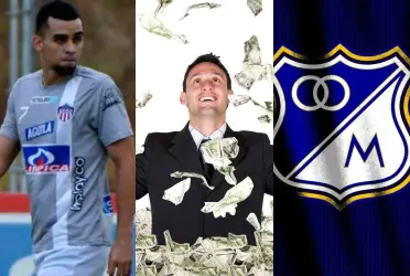 Daniel Giraldo había salido de Millonarios el año pasado para ganar una fortuna en Junior de Barranquilla donde es suplente