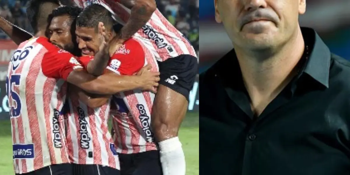 Daniel Giraldo vive un presente amargo en el cuadro Junior de Barranquilla.