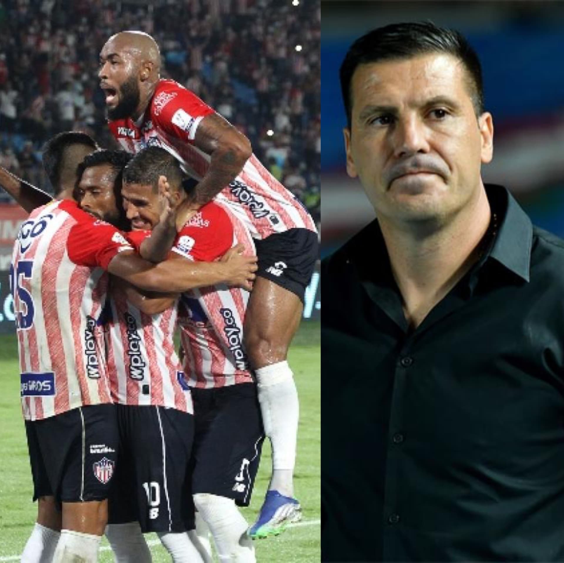 Daniel Giraldo vive un presente amargo en el cuadro Junior de Barranquilla.