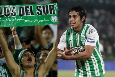 Daniel Mantilla ex jugador de Atlético Nacional comentó como fue su trato con la Barra Los Del Sur.
