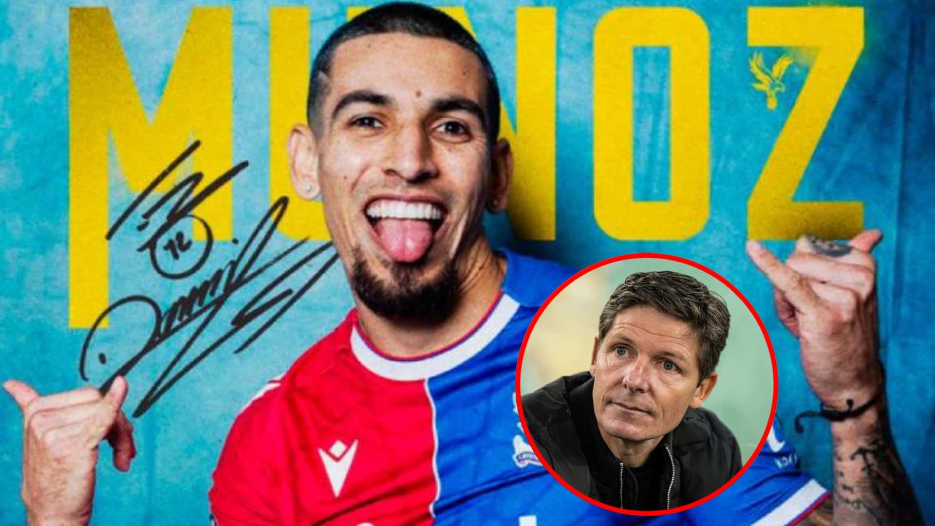 Daniel Muñoz crack en Crystal Palace y la prensa reveló el plan que tiene su DT