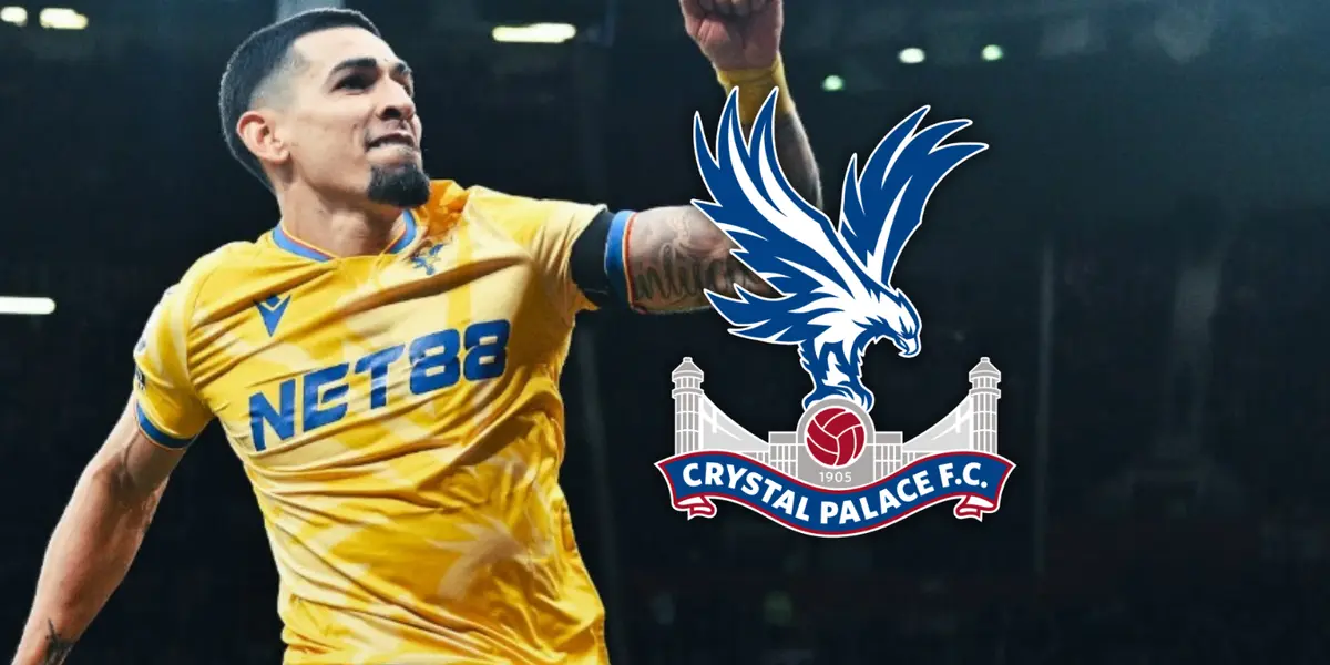 Daniel Muñoz tendría un nuevo destino si se va del Crystal Palace. Mira qué club lo quiere. Foto: Crystal Palace y Escudoteca