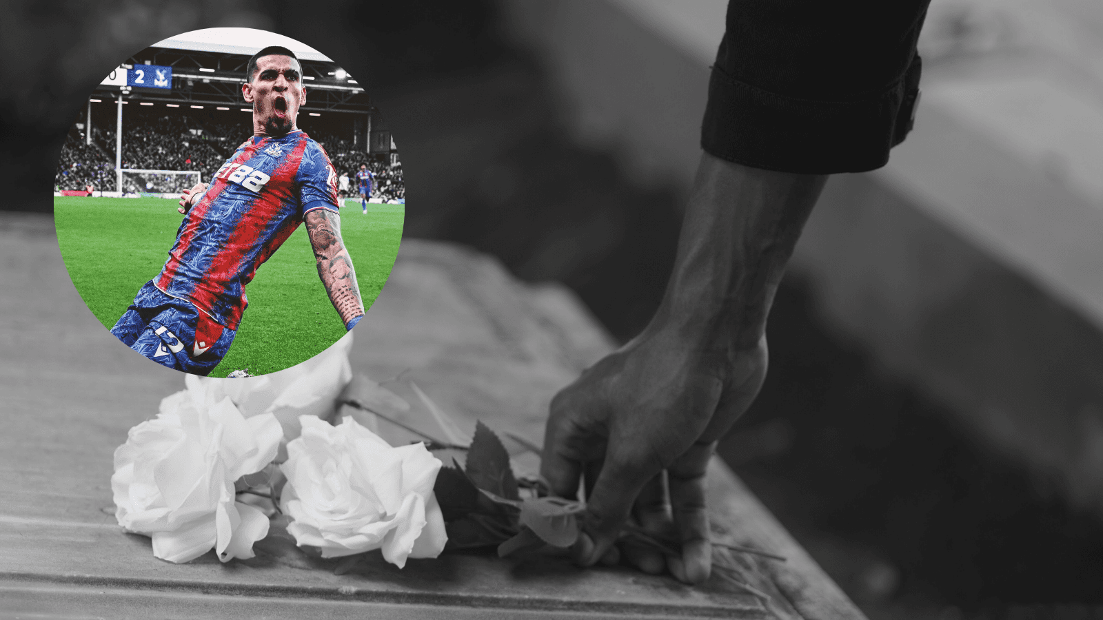 Daniel Muñoz y el emotivo gesto que tuvo tras la tragedia de los estudiantes en Antioquia Foto: Crystal Palace y Pexels