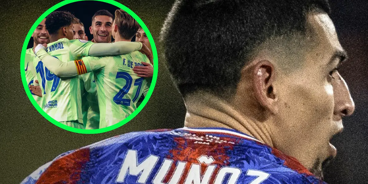 Daniel Muñoz y FC Barcelona Foto: Crystal Palace y FC Barcelona