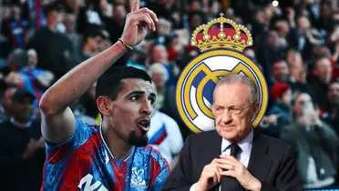 Daniel Muñoz y Florentino Perez resuelven uno de los rumores de la temporada Foto: Real Madrid, Crystal Palace