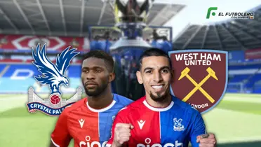 Daniel Muñoz y Jefferson Lerma Foto: Cystal Palace, BBC y Escudoteca PN