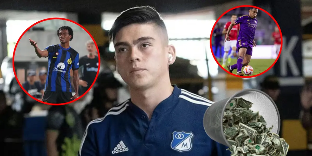 Daniel Ruiz de Millonarios- Fotos: The Mane Land, El País, Publimetro