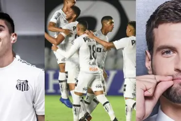 Daniel Ruiz llegó esta temporada a Santos de Brasil tras ser crack en Millonarios