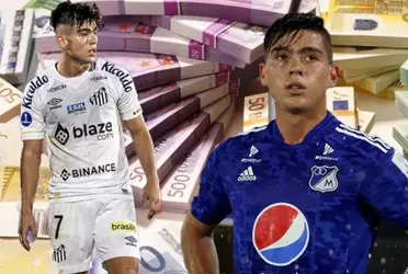 Daniel Ruiz no pudo brillar en Brasil con la camiseta de Santos