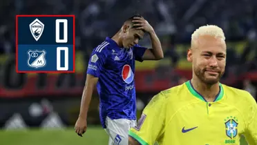 Daniel Ruiz sigue en modo tronco en Millonarios (Foto tomada de redes Millonarios, Tropicana y Antena 2)