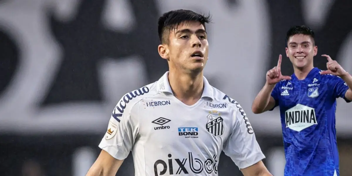 Daniel Ruiz no tuvo oportunidades en Santos y tuvo que volver a Millonarios