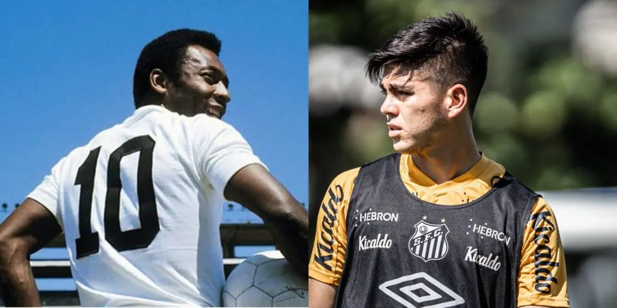 Daniel Ruiz ya entrena con el Santos FC de Brasil.