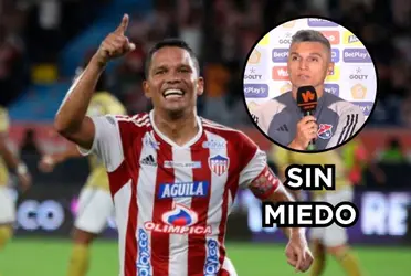 Daniel Torres habló horas antes de enfrentar al Junior FC en la final.