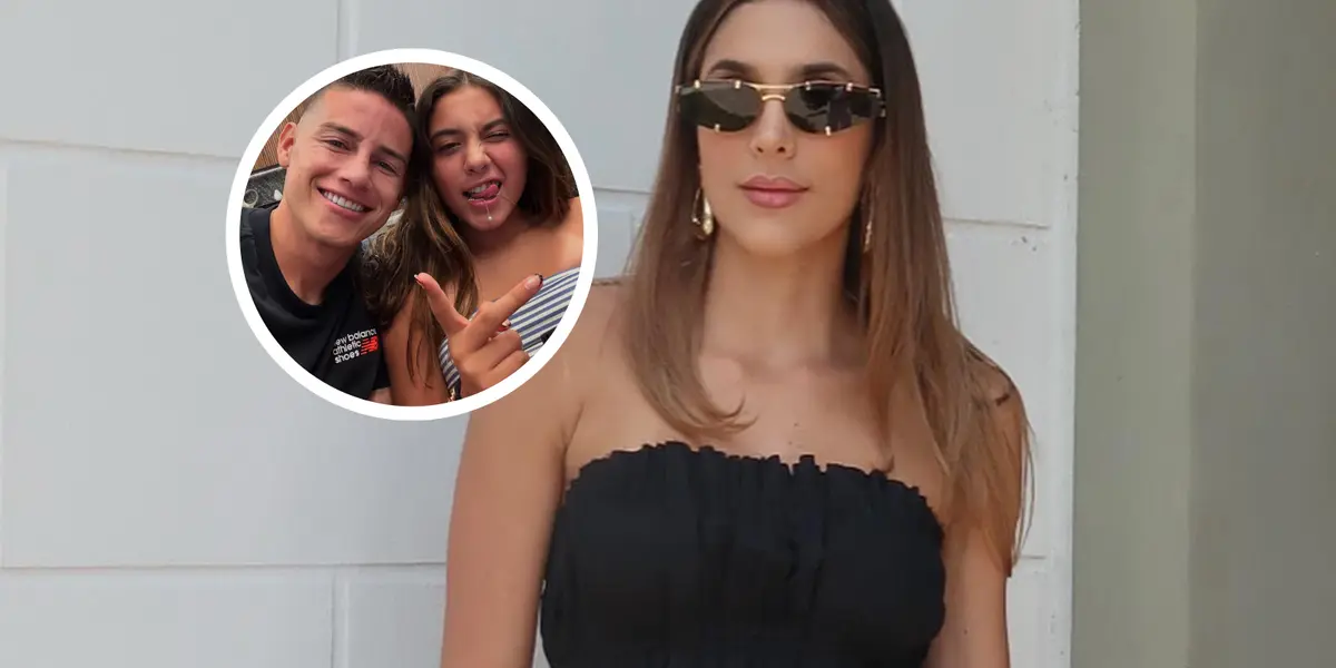 Daniela Ospina y la revelación sobre Salomé que involucra a James Foto: James Rodríguez y Daniela Ospina