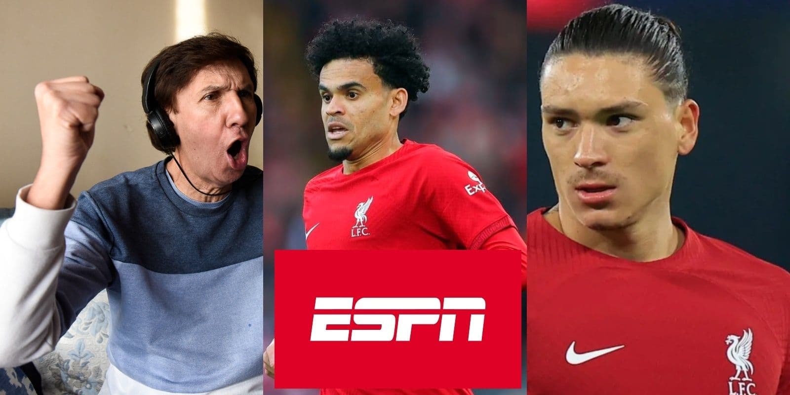 Darwin Núñez fue una decepción en Liverpool y El Bambino Pons en ESPN comentó detalles importantes sobre Luis Díaz quien comenzó de suplente.