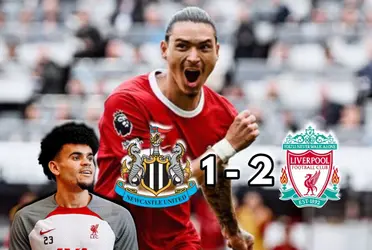 Darwin Nuñez salvó al Liverpool con un doble  Luis Díaz reaccionó desde el banco de suplentes.