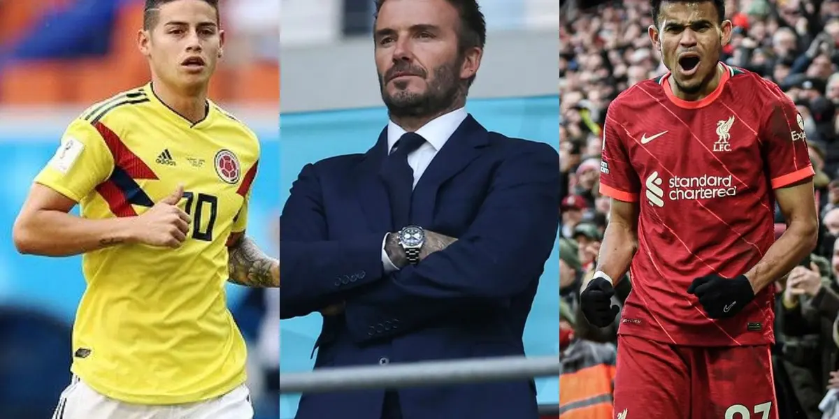 David Beckham admira y respeta a un histórico jugador colombiano.