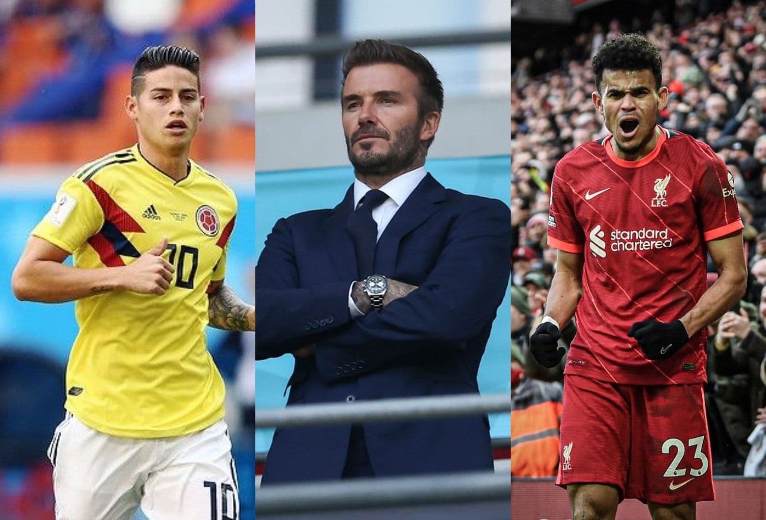 David Beckham admira y respeta a un histórico jugador colombiano.
