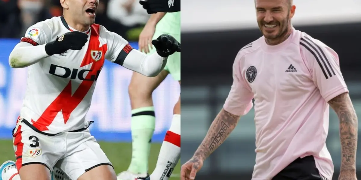 David Beckham le deja la puerta abierta a Radamel Falcao para que se vaya a jugar a Estados Unidos; en lo que sería su última oportunidad por lo que está viviendo en España.
