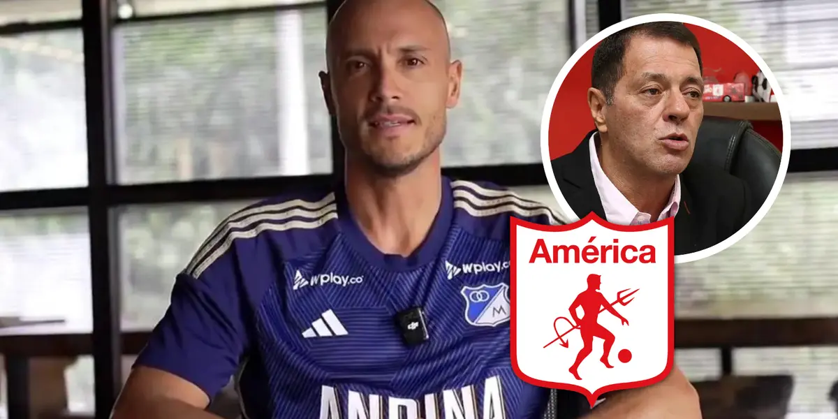 David González, ex DT de Millonarios ya no sería estratega del América, conoce la razón Foto: MFC, Escudoteca y América de Cali