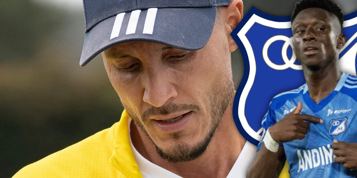 David González Foto: Millonarios FC y Escudoteca