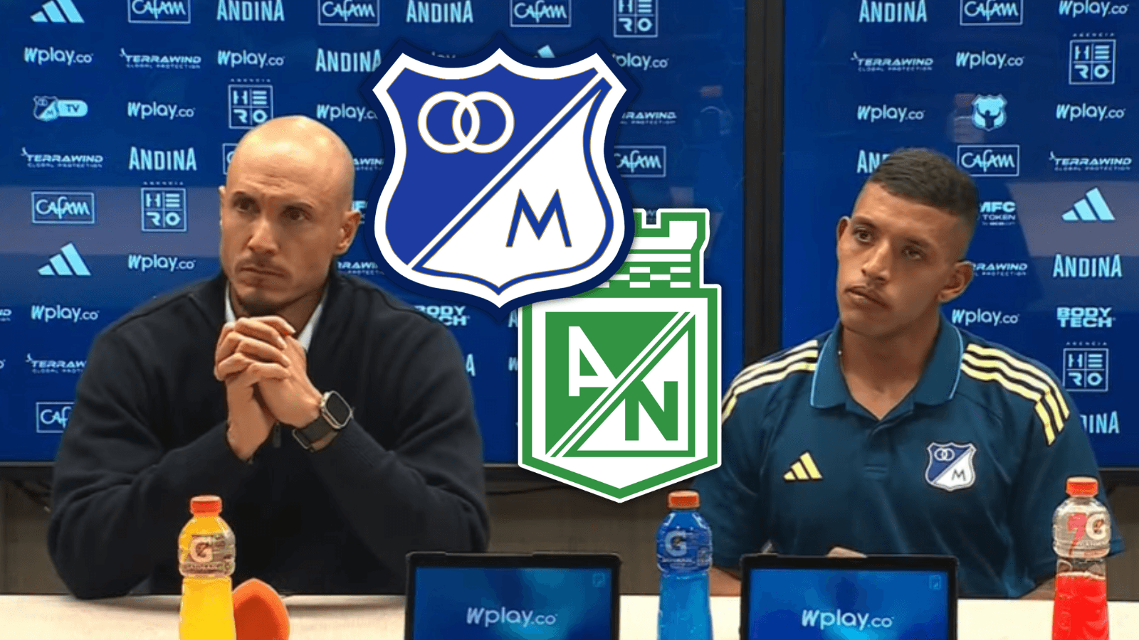 David González y el mensaje de porque no pudo ganar el clásico de hoy Foto: DIMAYOR, Escudoteca