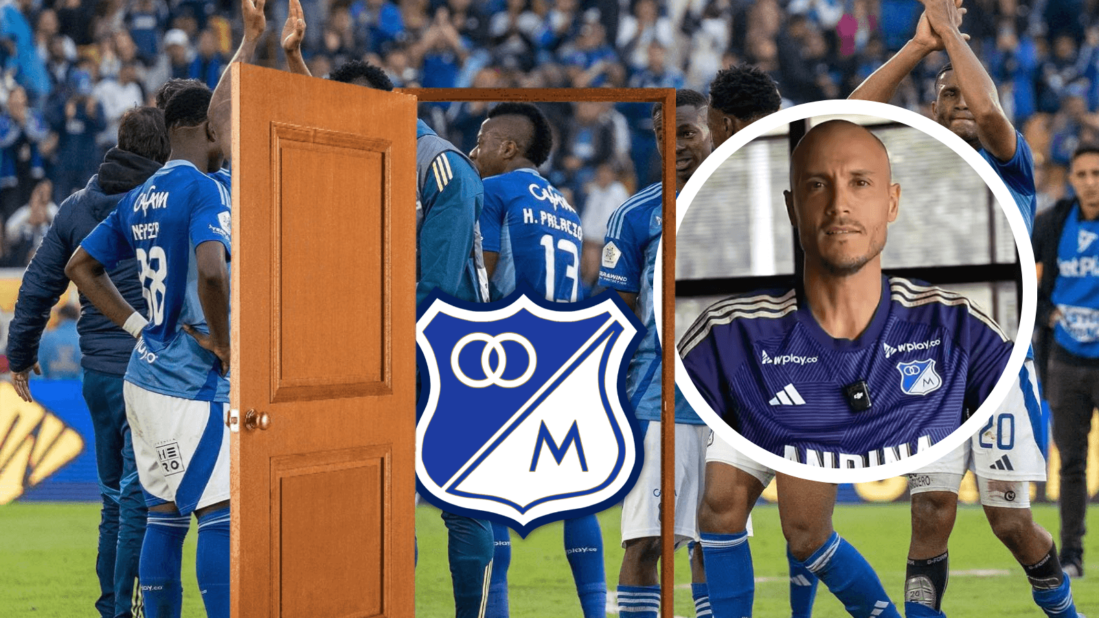David González y la novedad de Millonarios en las últimas horas Foto: Pexels. Escudoteca y MFC