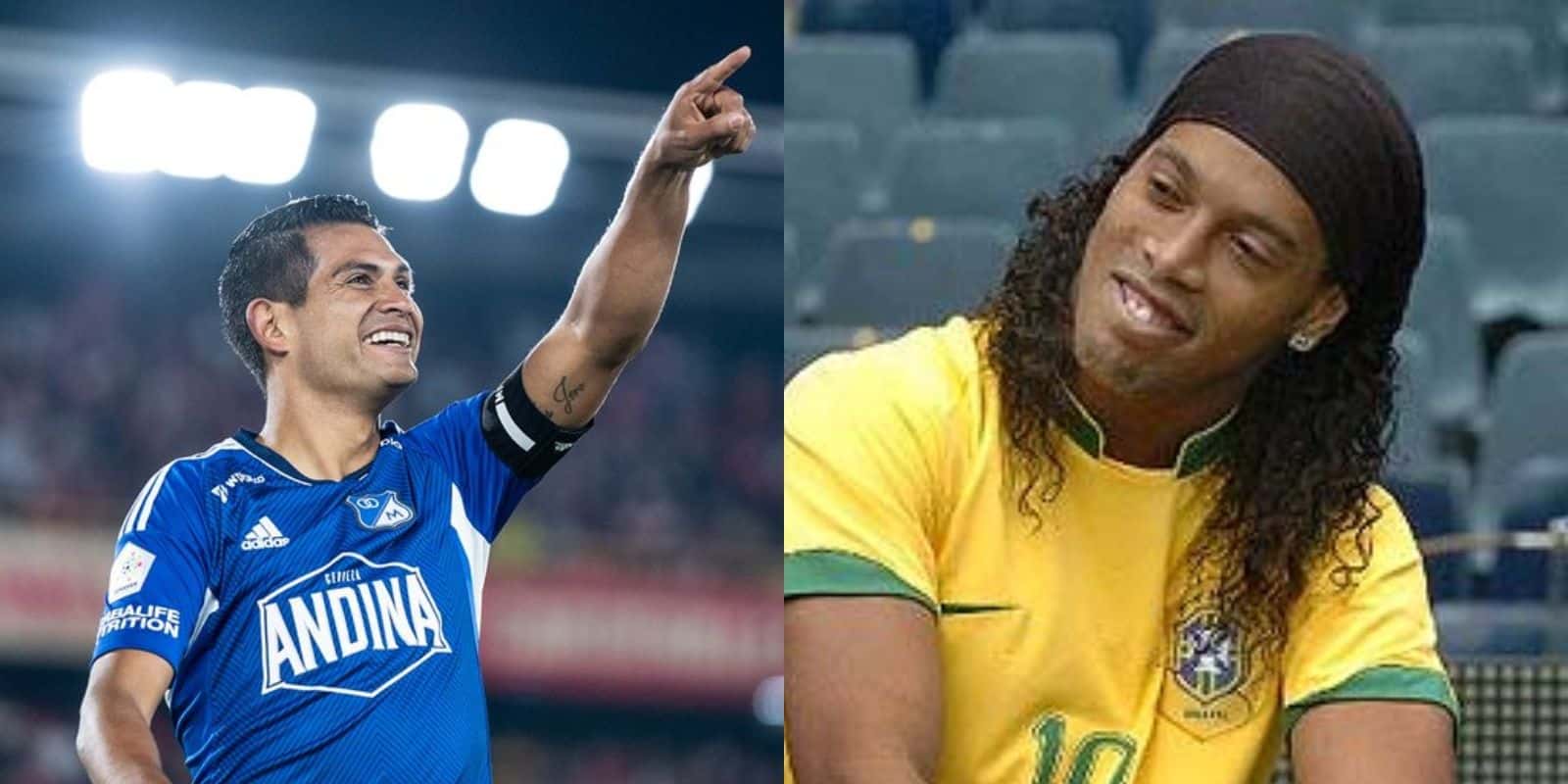 David Macalister Silva figura en Millonarios FC contra el Club Independiente Santa Fe.