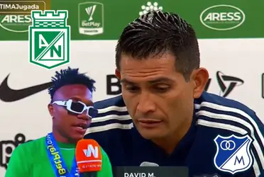 David Macalister Silva habló tras perder el título de la Copa Colombia 2023 contra Atlético Nacional.