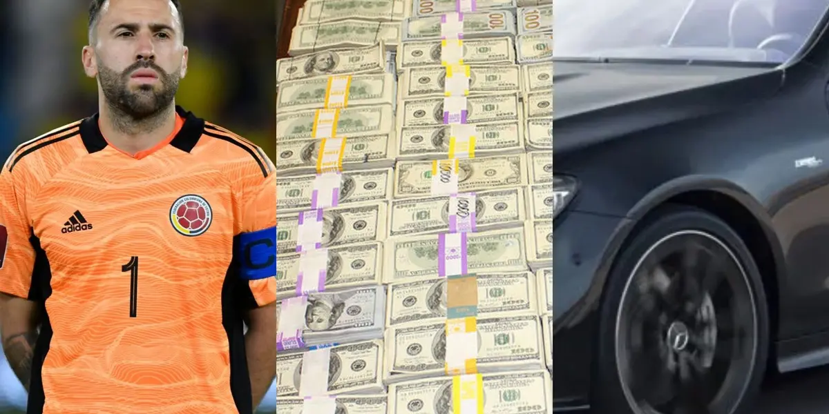 David Ospina no conduce un auto tan lujoso pese al millonario sueldo que tiene y en el vídeo que tienes abajo te contamos los detalles ⬇️⬇️⬇️