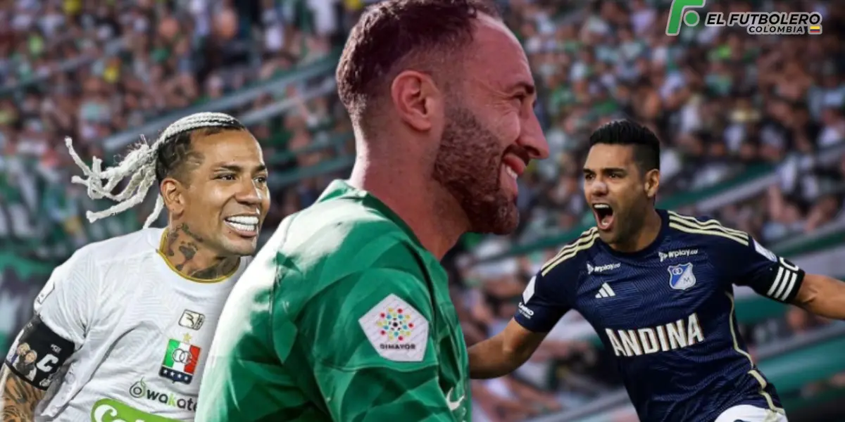 David Ospina, Dayro Moreno y Falcao García Foto: Futbolred, Nacionaloficial y El Espectador