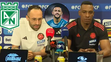 David Ospina en rueda de prensa