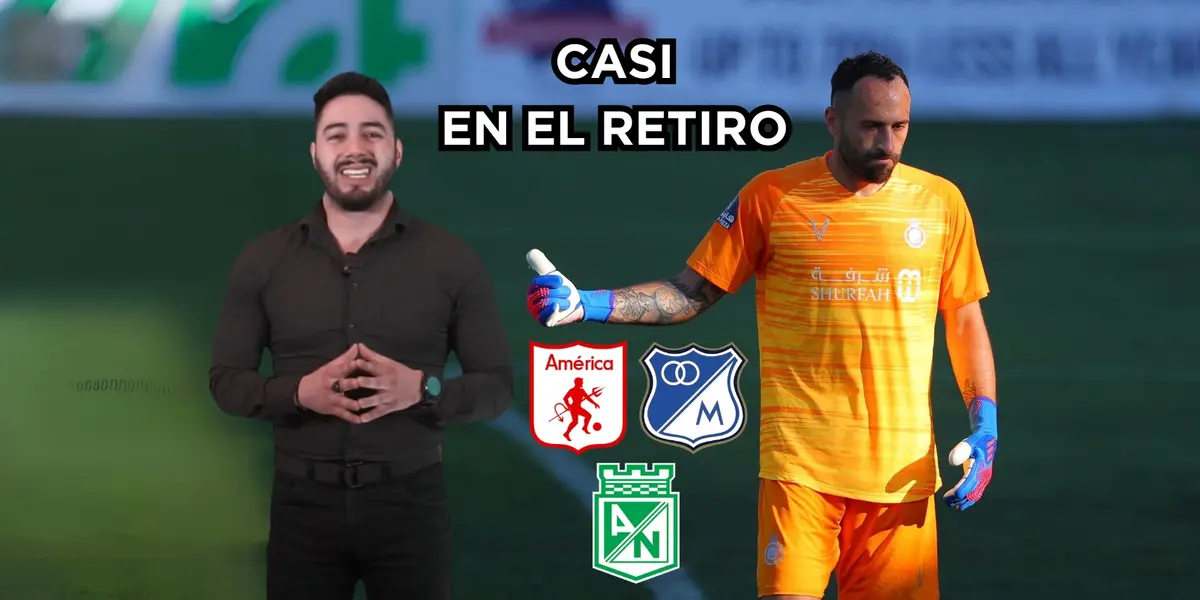 David Ospina está casi en el retiro dado que no juega en su club.
