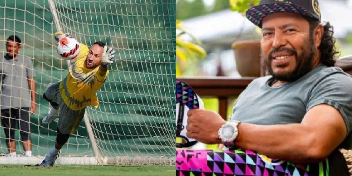 David Ospina está jugando en Arabia Saudita y en paralelo René Higuita celebró un récord personal en su carrera profesional.