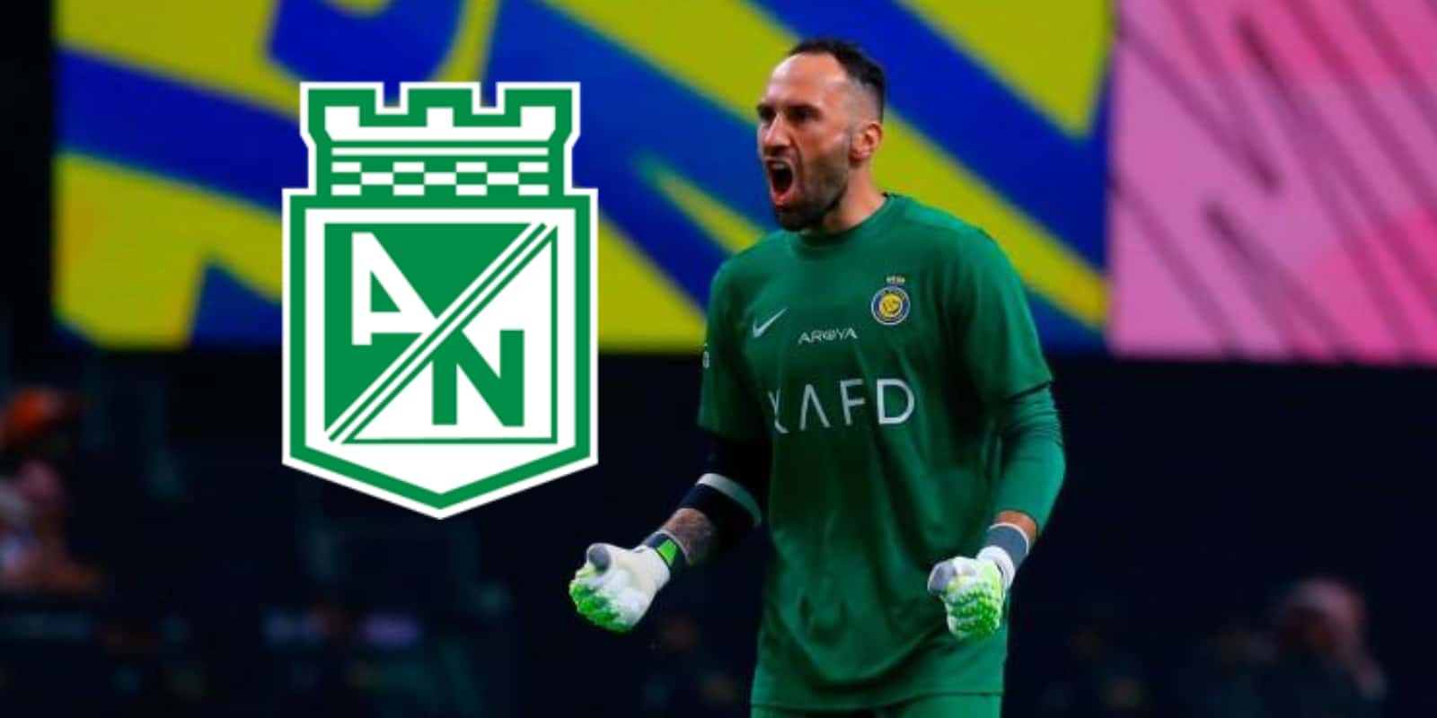 David Ospina jugando con el Al Nassr