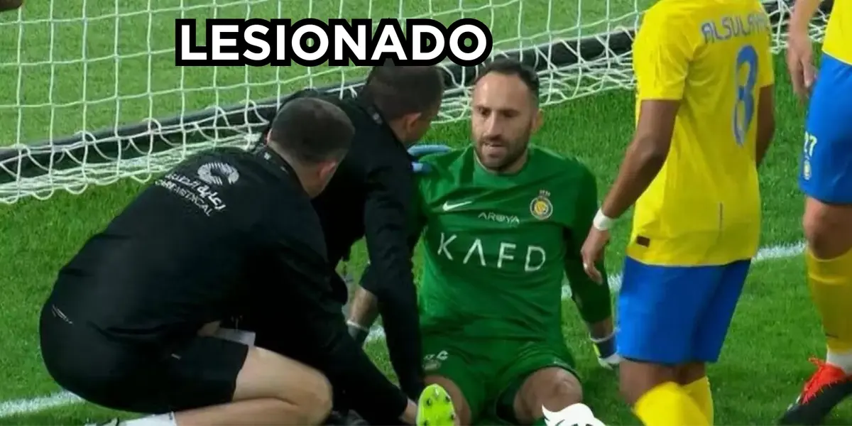 David Ospina no la pasa bien en Arabia Saudita. Foto tomada de Antena 2.