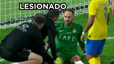 David Ospina no la pasa bien en Arabia Saudita. Foto tomada de Antena 2.