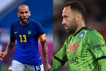 David Ospina se quedó sin equipo y en paralelo Dani Alves busca equipo de manera particular.