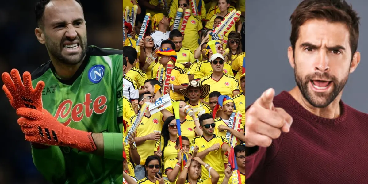 David Ospina tuvo una magistral actuación con el Napoli y desde Colombia los hinchas de la Selección le han hecho fuertes señalamientos en apología de lo que falló contra Perú hace dos meses.