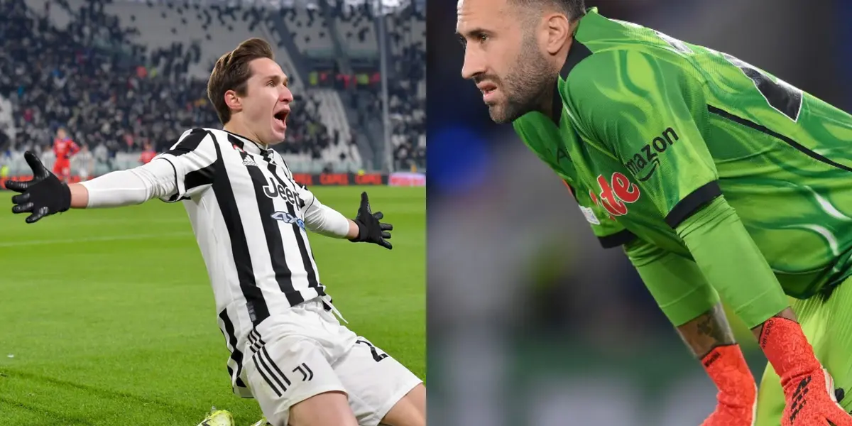 David Ospina en una jugada contra la Juventus vio prácticamente como se le escapaba el título en la Serie A de Italia.