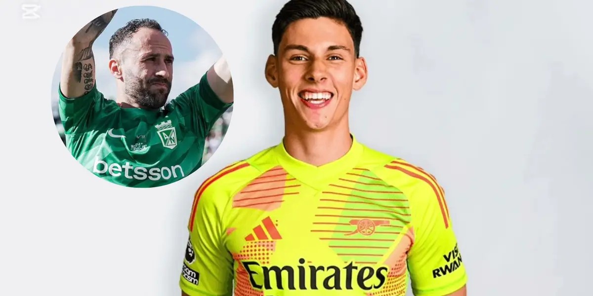 David Ospina y Alexei Rojas Foto: Nacionaloficial y Arsenal FC