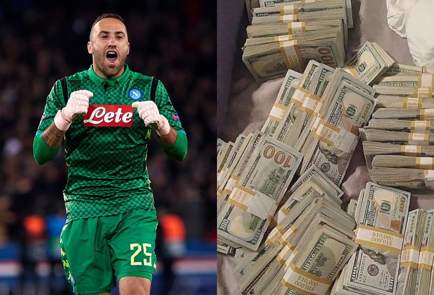 David Ospina ya se encuentra a kilómetros del Napoli y desde Italia le mandaron un mensaje.