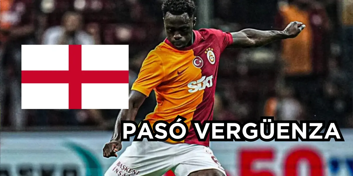 Davinson Sánchez con la camiseta del Galatasaray de Turquía. FOTO: Claro Sports