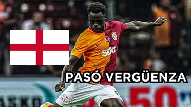 Davinson Sánchez con la camiseta del Galatasaray de Turquía. FOTO: Claro Sports