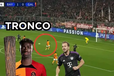 Davinson Sánchez no dio la talla en la Champions League y Harry Kane lo humilló.
