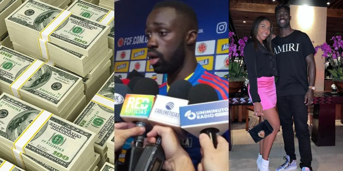 Davinson Sánchez es uno de los jugadores colombianos más caros en todo el mundo y ha mostrado parte de su hogar en tierras británicas.