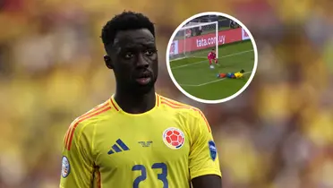 Davinson Sánchez Foto: Semana y Captura de Gol Caracol