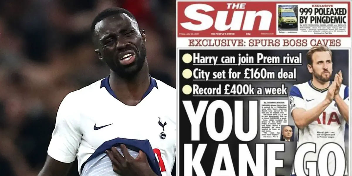 Davinson Sánchez fue duramente criticado en el Tottenham de Inglaterra.